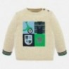 Sweter z haftem chłopięcy Mayoral 1321-47 Beżowy