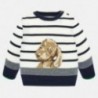 Sweter z haftem chłopięcy Mayoral 1321-48 Śmietanka