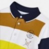 Koszulka polo w paski chłopiec Mayoral 3159-44 Żółty