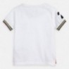 Koszulka z krótkim rękawem chłopięca Mayoral 3058-24 Biały