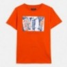 Koszulka sportowa chłopięca Mayoral 6059-15 Pomarańczowy