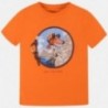 Koszulka z krótkim rękawem chłopięca Mayoral 6065-10 Pomarańczowy