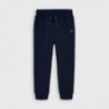 Długie spodnie dresowe chłopięce Mayoral 725-85 Granatowy