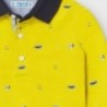 Koszulka polo dla chłopczyka Mayoral 2124-11 żółta
