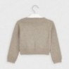 Sweterek trykotowy dziewczynka Mayoral 4349-78 beżowy