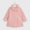 Płaszcz z sukna dla dziewczynki Mayoral 4411-50 Różowy