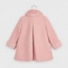 Płaszcz z sukna dla dziewczynki Mayoral 4411-50 Różowy