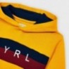 Bluza z kapturem dla chłopców Mayoral 4465-52 żółta