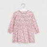 Sukienka w kokardki dla dziewczynek Mayoral 4984-83 Różowa