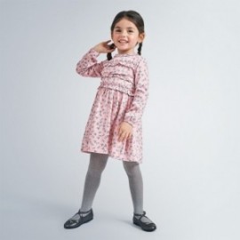 Sukienka w kokardki dla dziewczynek Mayoral 4984-83 Różowa