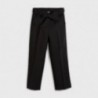 Spodnie cropped dla dziewczynki Mayoral 7536-44 czarne