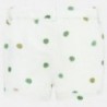 Szorty bawełniane dla chłopców Mayoral 1262-52 białe/zielone