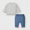 Komplet spodnie i bluza chłopięcy Mayoral 2560-31 nieieski