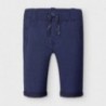 Spodnie długie bawełniane chłopięce Mayoral 2564-35 niebieskie
