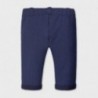 Spodnie długie bawełniane chłopięce Mayoral 2564-35 niebieskie