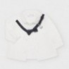 Koszula z muszką dla chłopców Mayoral 2119-31 Kremowa