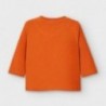 Koszulka z długim rękawem dla chłopca Mayoral 2042-82 pomarańczowa