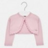 Sweterek dzianinowy dla dziewczynek Mayoral 306-84 różowy