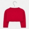 Sweterek dzianinowy dla dziewczynek Mayoral 1326-34 czerwony