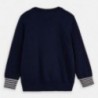 Sweter z haftem dla chłopców Mayoral 3316-88 granatowy