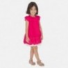 Sukienka elegancka dla dziewczynki Mayoral 3931-15 czerwona