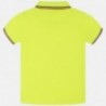 Koszulka polo dla chłopca Mayoral 6143-78 żółty neon