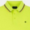 Koszulka polo dla chłopca Mayoral 6143-78 żółty neon