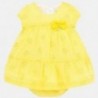 Sukienka plumeti dla dziewczynki Mayoral 1884-68 Żółty