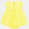 Sukienka plumeti dla dziewczynki Mayoral 1884-68 Żółty