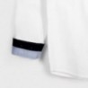 Koszula z długim rękawem chłopięca Mayoral 7134-93 Biały