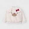 Bluza z futerkiem dziewczęca Mayoral 2402-49 Beżowy