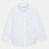 Koszula z długim rękawem chłopięca Mayoral 141-24 Biały