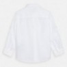 Koszula z długim rękawem chłopięca Mayoral 141-24 Biały