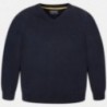 Sweter bawełniany chłopięcy Mayoral 356-81 Granatowy