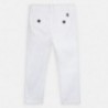 Spodnie eleganckie dla chłopca Mayoral 512-61 białe