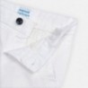 Spodnie eleganckie dla chłopca Mayoral 512-61 białe