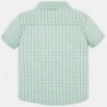 Koszula w kratkę chłopięca Mayoral 1158-10 Zielony