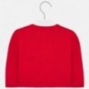 Sweterek ażurkowy dziewczęcy Mayoral 1328-26 Czerwony