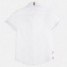 Koszula z krótkim rękawem chłopieca Mayoral 6147-40 Biały