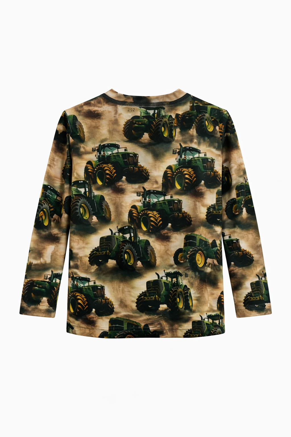 Bluzka traktor druk cyfrowy chłopięca beż Amir 1220-30126-1
