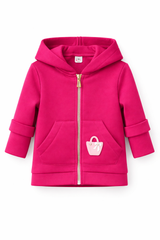 Bluzo-kurtka dziewczęca amarant Donata 1425-20326