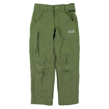 Spodnie dla chłopca zielone używane Wolfskin 182