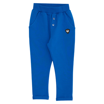 Spodnie eleganckie z dresówki chłopięce, kolor jeans, producent Breeze, numer produktu 19441-14425-26