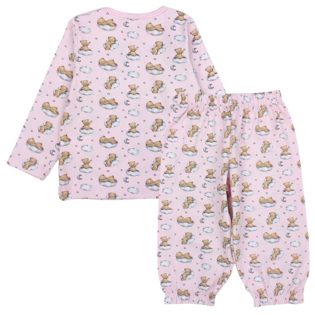 Teddy bear pajamas for girls pink Breeze 19857-23824 GKMOD