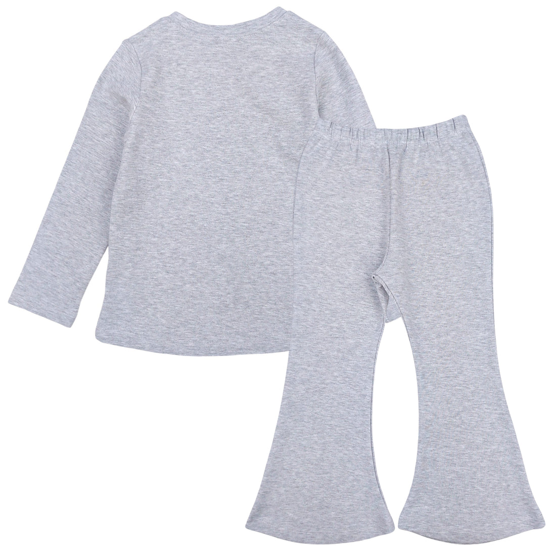 Set of blouse and bell bottoms for girls gray Breeze 19709-23824 GKMOD