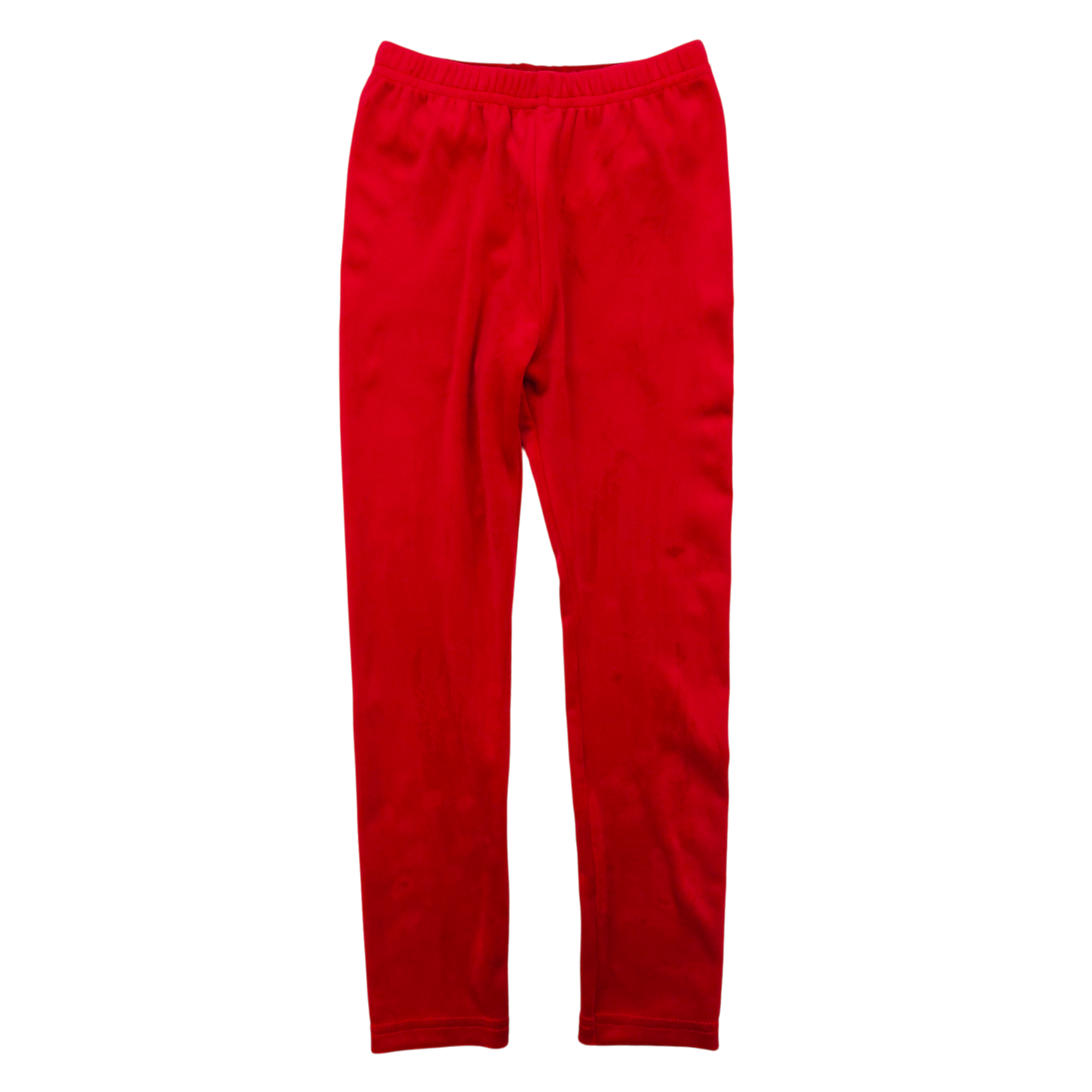 Velvet leggings for girls red Milbo 236-41124-18