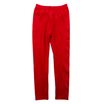 Velvet leggings for girls red Milbo 236-41124-18