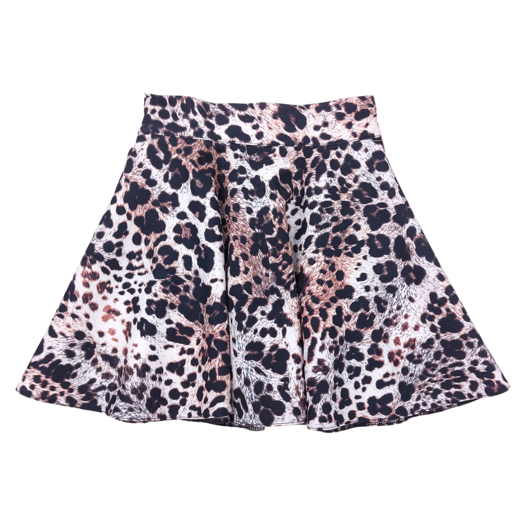 Girls' leopard skirt brown Mona 7039-151124-4