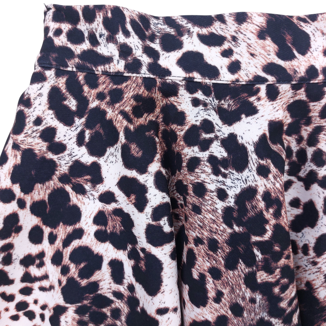 Girls' leopard skirt brown Mona 7039-151124-4