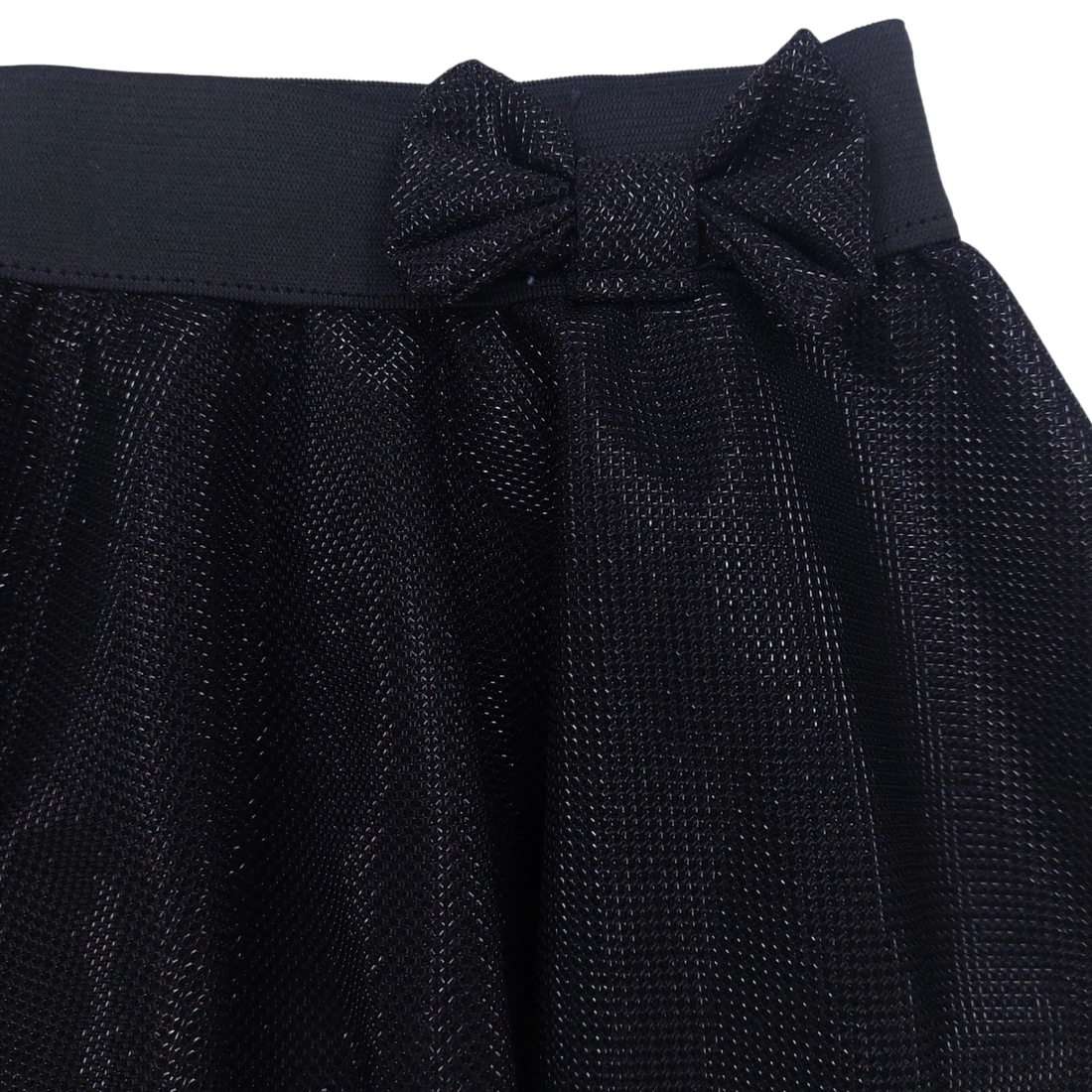 Girls' shiny skirt black Guliwerkids 7038-151124-14-1